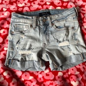aeropostal size 00 jean shorts